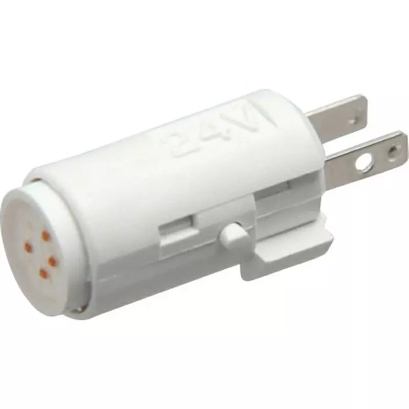 Omron Push Button Switch Lamp Part LED Type White, A16-24DW