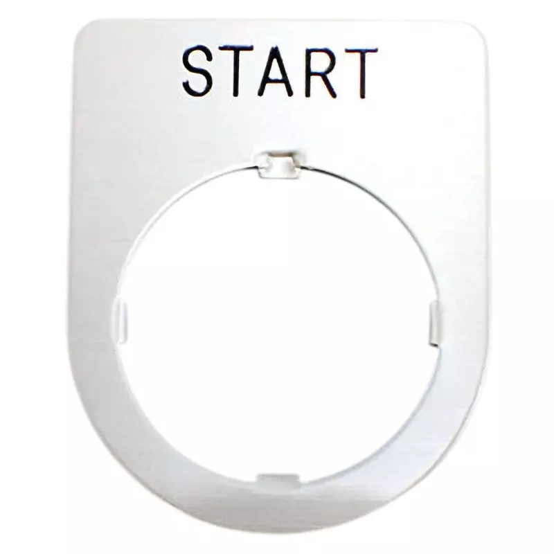 Fuji Electric Command Switch Nameplate for AR30 / DR30 type, AHX177-0C