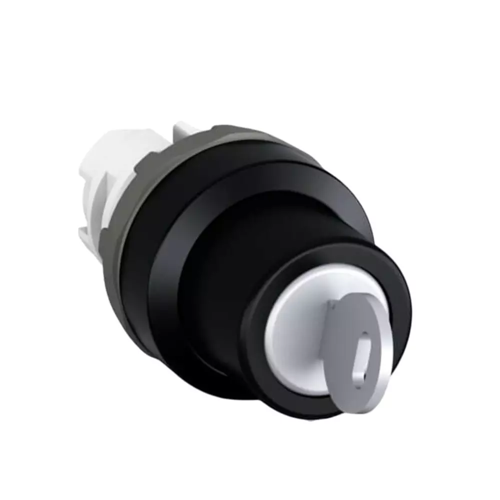 ABB M3SSK1 3-position Key Switch Head, Maintained, 22.5mm Cutout, 1SFA611283R1002 M3SSK1-102