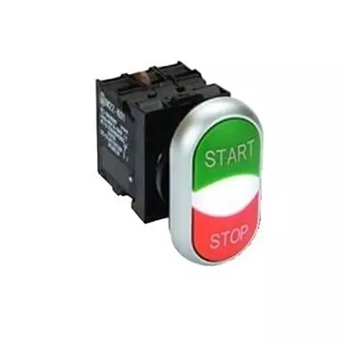 EATON Button Plates for M22 Series Non-Illuminated Flush Pushbuttons, M22-XD-S-X5