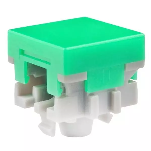 NKK SWITCHES Switch Cap Green for Pushbutton Switches, AT484F
