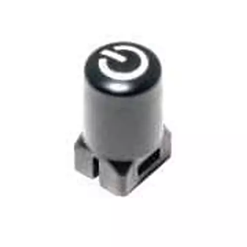 C&K COMPONENTS Button Cap Black for Pushbutton Switches, 181D00000