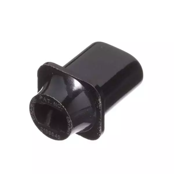 ELECTROSWITCH Switch Cap Black for Rotary Switches, 5149A