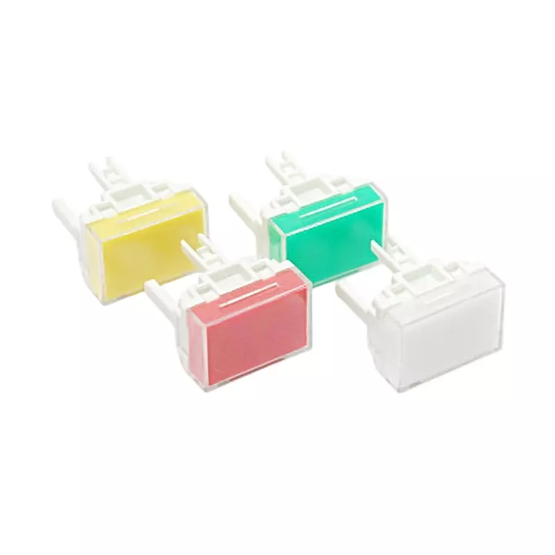 Buy NKK SWITCHES Illuminated Rectangular Button Red Color, AT-4027-R ...