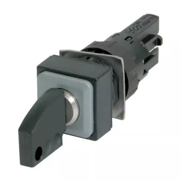 EATON 2-position Key Switch Head, Latching, 16 mm Cutout, 046845 Q18S1R-WS