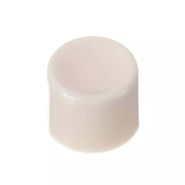 TE CONNECTIVITY Button Cap White for Pushbutton Switches, C22904