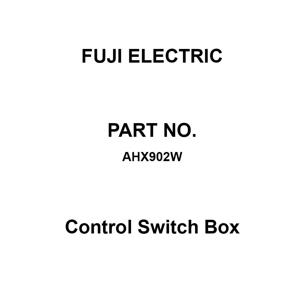 Fuji Electric Control Switch Box Φ30 mm Mounting Hole Diameter, AHX902W