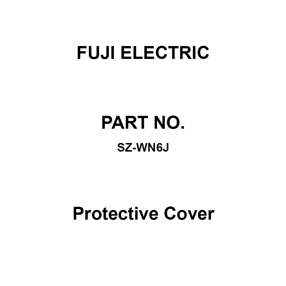 Fuji Electric Protective Cover 281x55x106 mm, SZ-WN6J