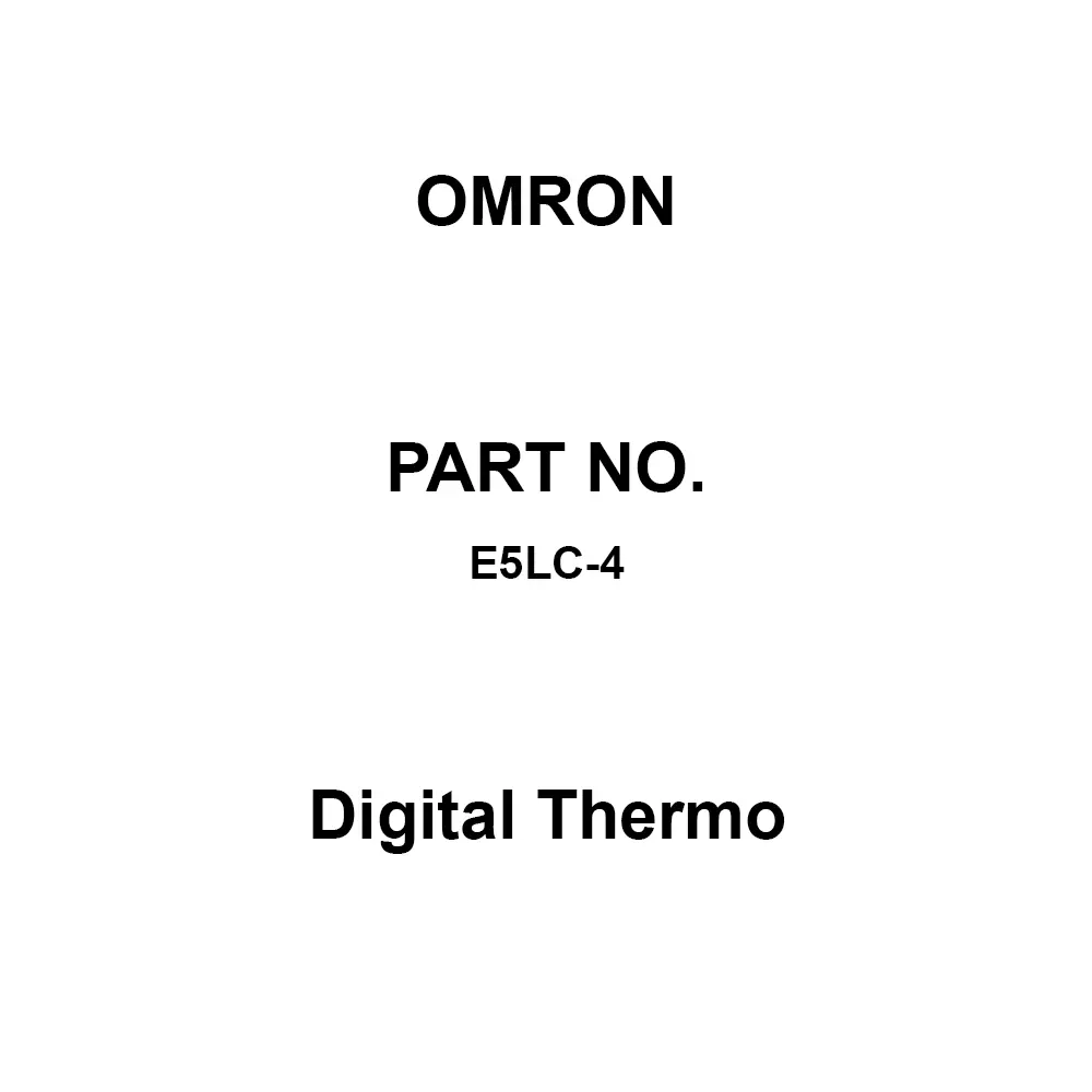 Omron Digital Thermo -10 to +55°c