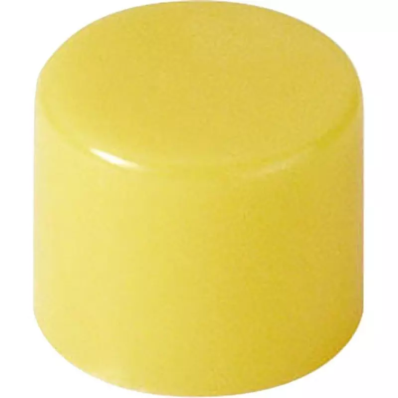 NKK SWITCHES Button for Pushbutton Switch Yellow Color, AT-442-Y