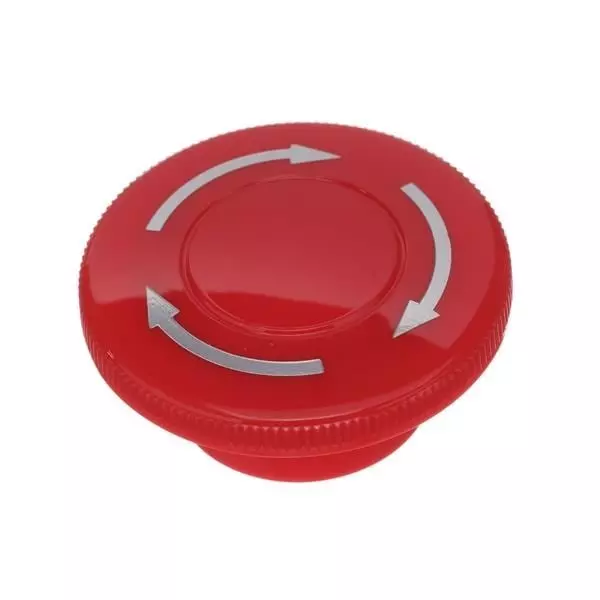 IDEC Button Cap Red for 30 mm Pushlock Turn Switches, AVN3B-R