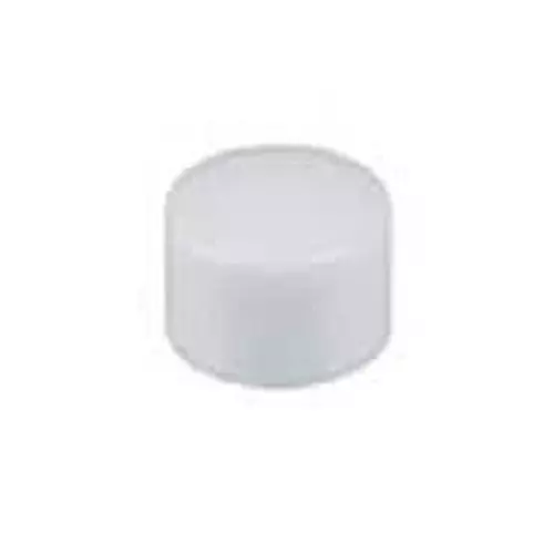 GRAYHILL Button Cap White for Pushbutton Switches, 30B1012-8