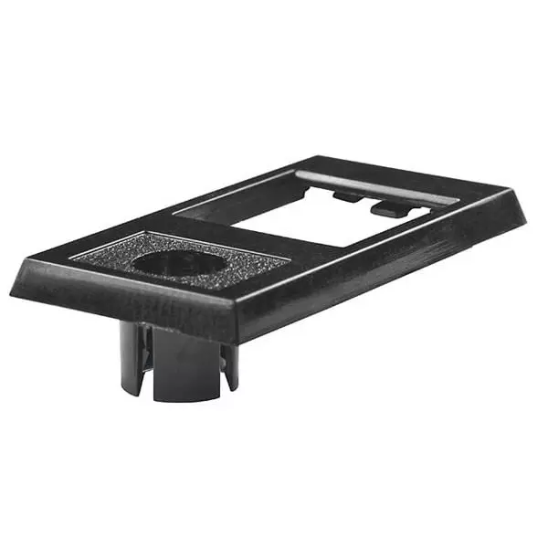 NKK SWITCHES Switch Bezel Black for Pushbutton Switches, Miniature, AT208A