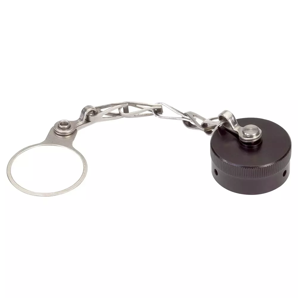 AMPHENOL PCD Dust Cover W/ Ss Rope, Size 14, Rcpt, Ms318114Ra