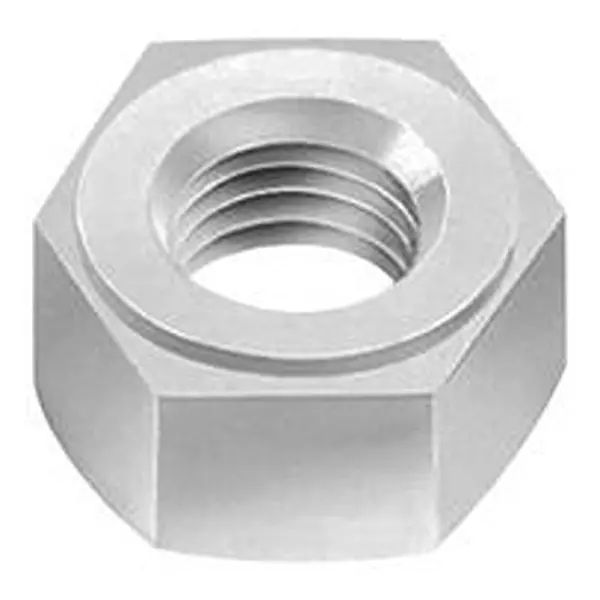 ESSENTRA COMPONENTS Hex Nut, M4X0.7 Thread, Natural, Nylon, 04M040070Hn