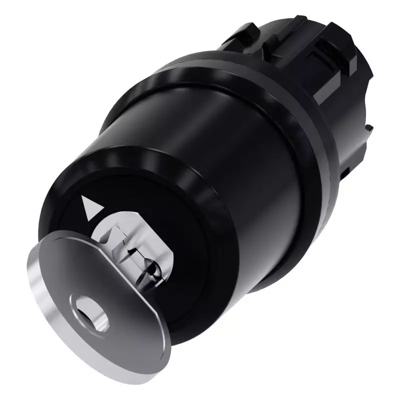 Siemens SIRIUS ACT 3SU10 2-Position Key Switch Head, Latching, 22mm Cutout, 3SU1000-5HF11-0AA0