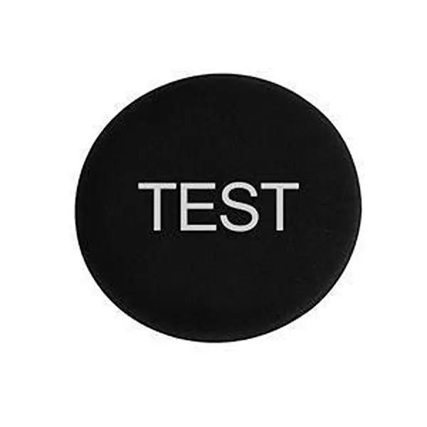 EATON Button Plates for M22 Series Non-Illuminated Flush Pushbuttons, M22-XD-S-GB9