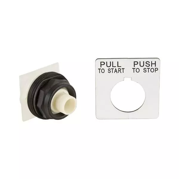Schneider Electric Button Cap for 30 mm Pushbutton Switches, 9001SKR9