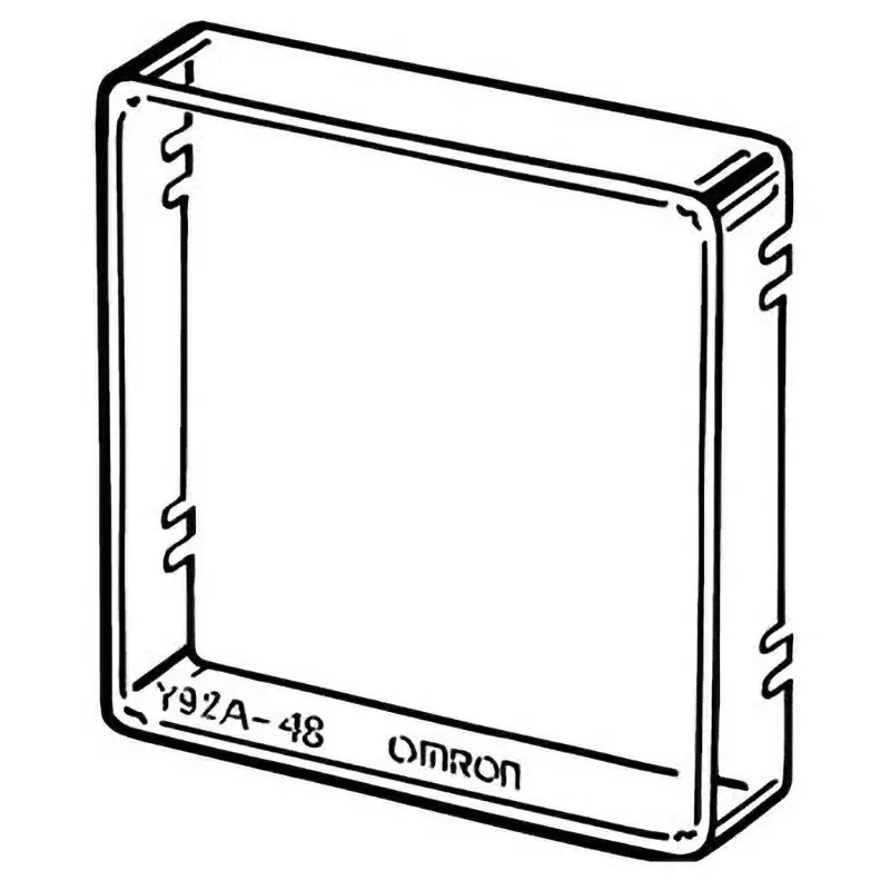 Omron Hard Cover Hard Plastic, Y92A-48(H.FRONTCOVER FOR H5C)
