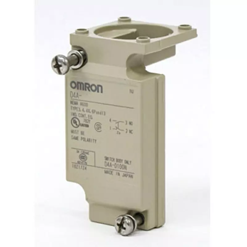 Omron Small Heavy-Duty Limit Switch Switch Box Switch Box (2-Circuit Double-Cut Type)