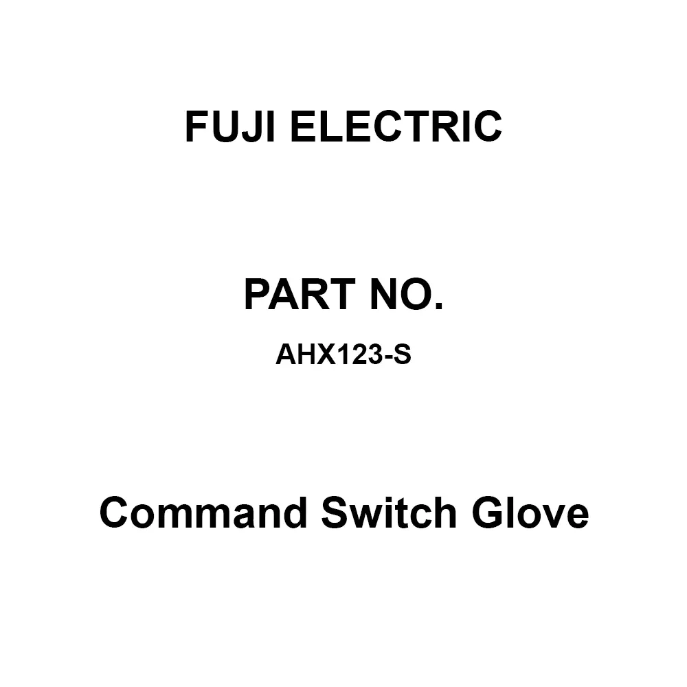 Fuji Electric Command Switch Glove Blue Color, AHX123-S