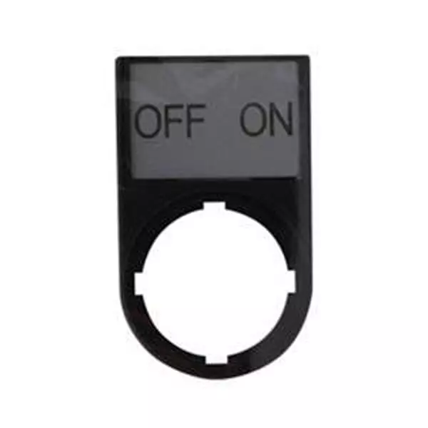 EATON Legend Plate for 22.5 mm Pushbutton Switches, M22S-ST-GB10