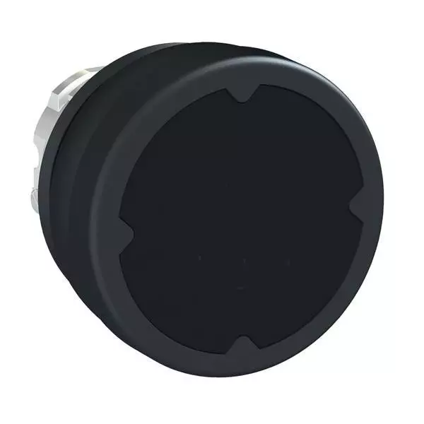 Schneider Electric Button Cap Black for Pushbutton Switches, ZB4BC280