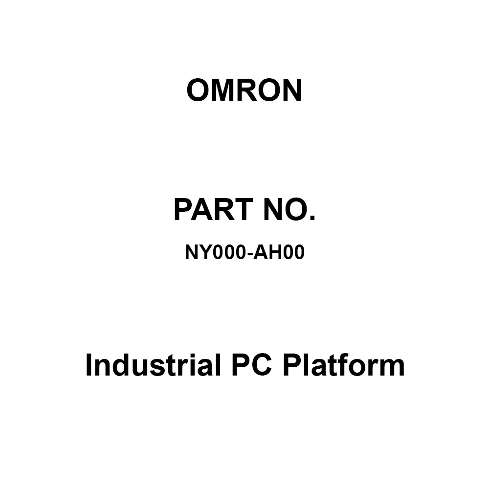 Omron Industrial PC Platform, NY000-AH00