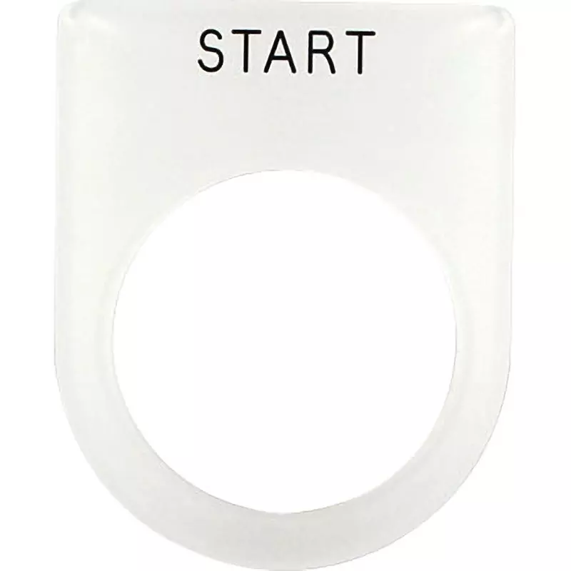 AI Mark Glasses Nameplate Clear Acrylic 50x2x40 mm Dimension, P30-35