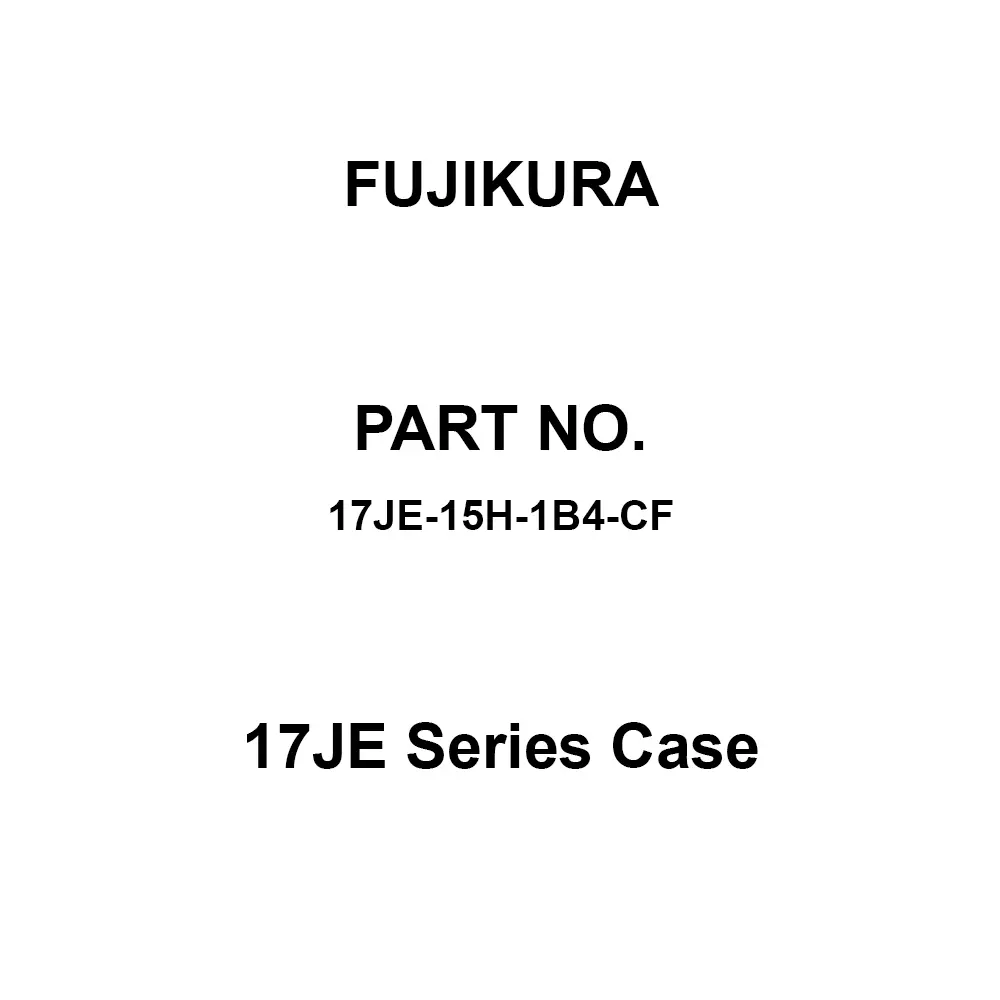 FUJIKURA Case Direct Hood Standard Type, 17JE-15H-1B4-CF (Pack of 100)