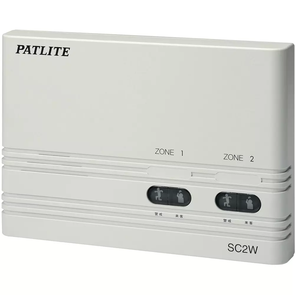 PATLITE Security Control Box AC100±10% 50/60 Hz Contact output 1 (1c): Non-voltage output AC100 V, SC2W