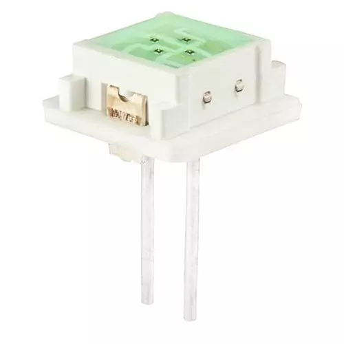 NKK Switches Panel Mount Indicators / Switch Indicators LED Through Hole Green for LB Series, AT627F24