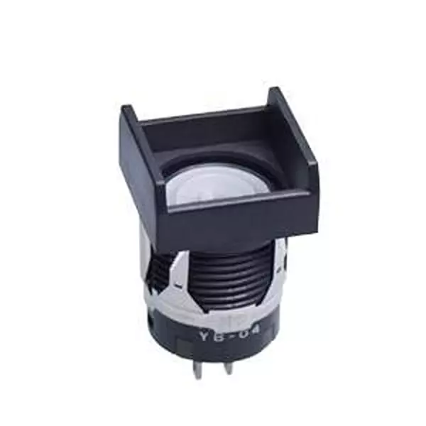 NKK Switches Panel Mount Indicators / Switch Indicators Panel Mount Black for YB, YB2 Series, YB04KW01