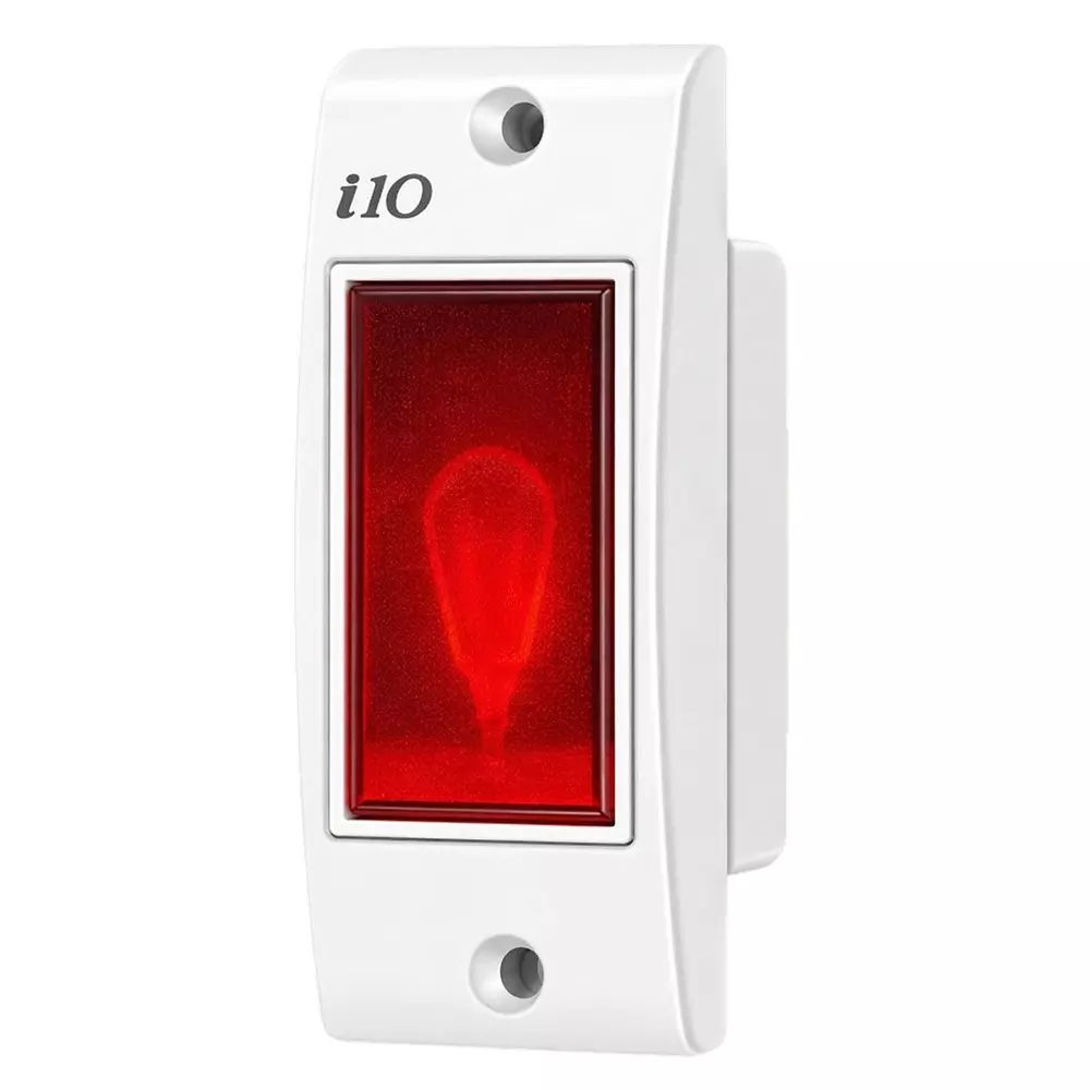 AP i10 Urea Series P-1 Indicator Polycarbonate 6 A White, i104 (Pack of 20 Pcs)