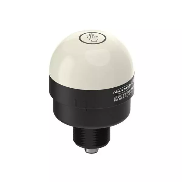 Banner Engineering General Purpose Illuminated Pick-to-Light Touch Buttons Base Mount 4-pin M12 IP65 Red, Green, K70APT2GRCQ