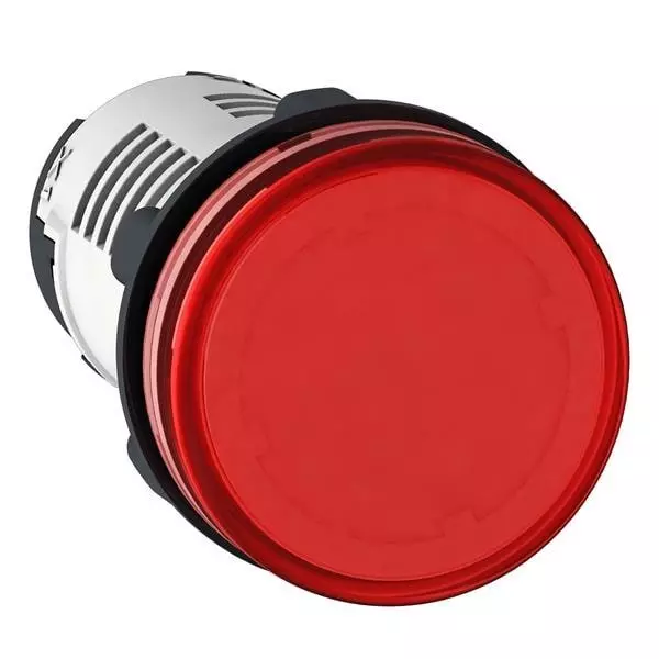 Schneider Electric Indicators Pilot Light Panel Mount 24 V AC, 24 V DC Red for XB7 Series, XB7EV04BP