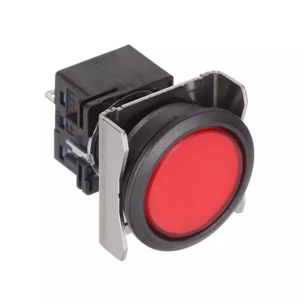 IDEC Indicators Pilot Light Panel Mount IP65 Red, LBW6P-1T04R