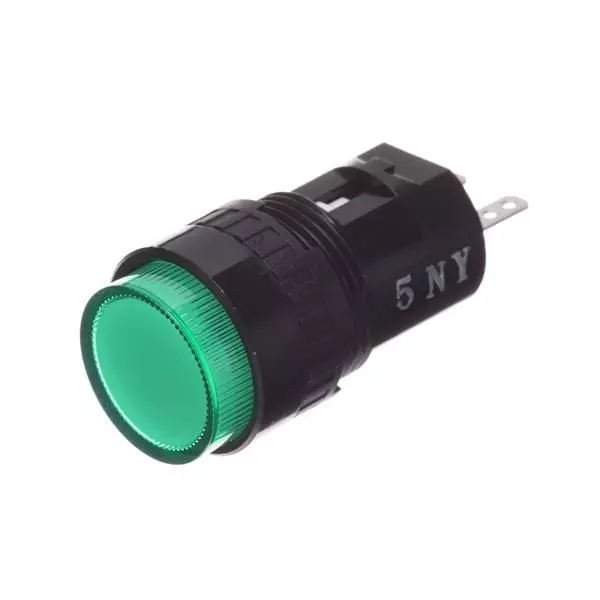 IDEC Indicators LED Panel Mount 12 V Green for AP Series, AP6M111-G