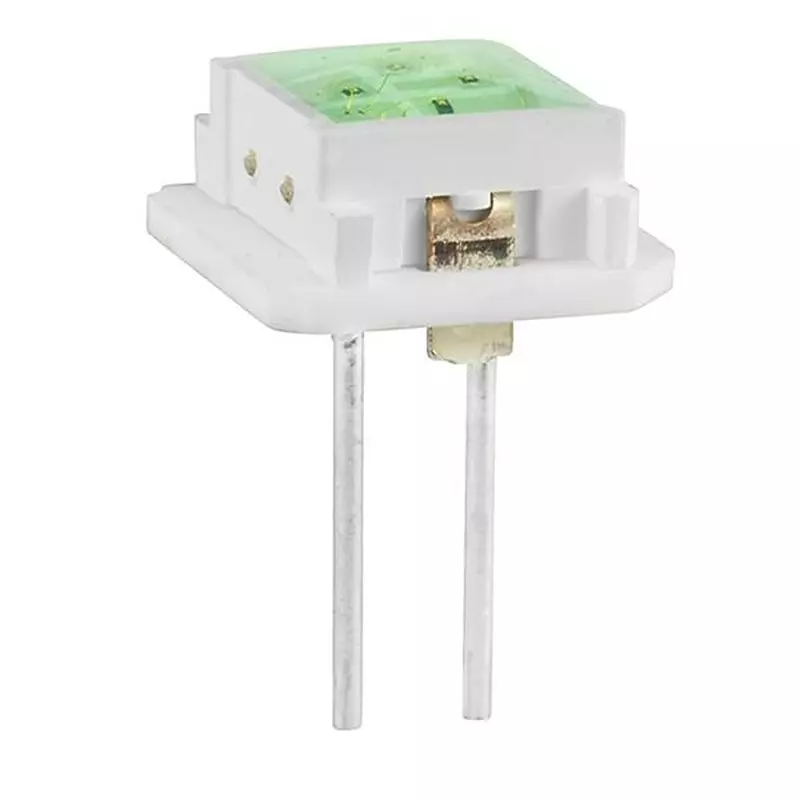 NKK Switches Panel Mount Indicators / Switch Indicators LED Through Hole Green for LB Series, AT627F05