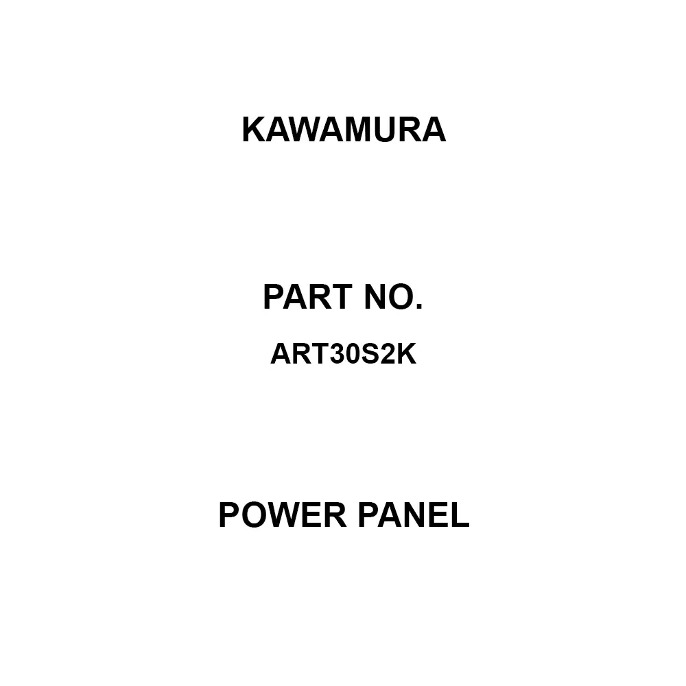 Kawamura Service Switchboard MCB3P200A 1 Branch Circuits, PNKSO201K