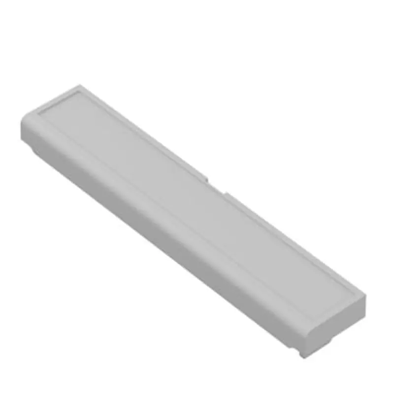 RS PRO Cover Terminal Cover 71x13.6 mm ABS Grey, 2383984