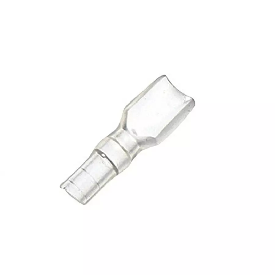 RS PRO Crimp Terminal Cover Insulation Sleeve 27 mm Clear Polyvinyl Chloride, 2707441 (Pack of 1000 Pcs)