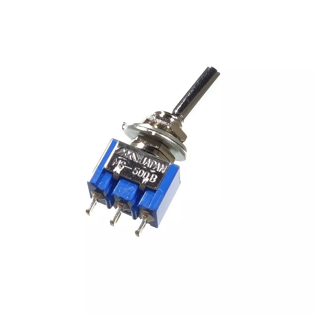 MIYAMA ELECTRIC Toggle Switch Single pole double throw Solder terminal, MS500BF