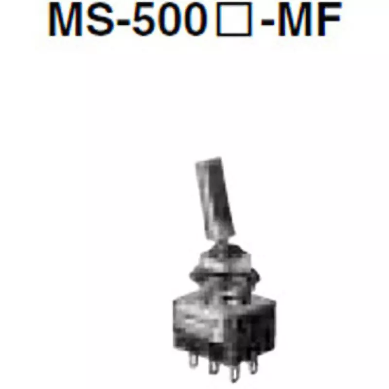 MIYAMA ELECTRIC Toggle Switch Single pole single throw ON-OFF Switch Type, MS500KMF-U