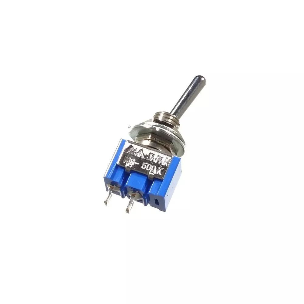 MIYAMA ELECTRIC Toggle Switch Single pole single throw Solder terminal, MS500KB