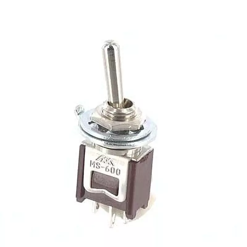 MIYAMA ELECTRIC Toggle Switch Single pole double throw Solder terminal, MS600AB