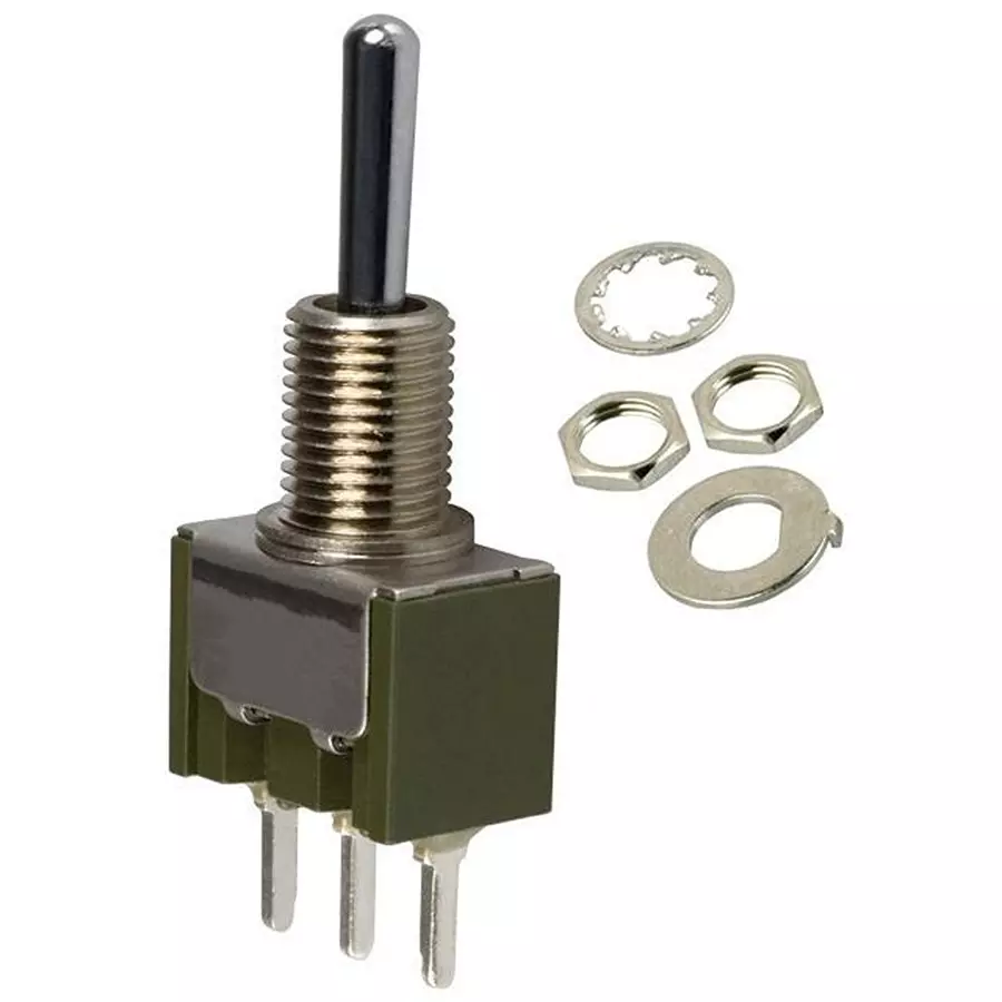 MULTICOMP PRO Toggle Switches SWITCH, TOGGLE, DPDT, 5A, 250V, SPC21305