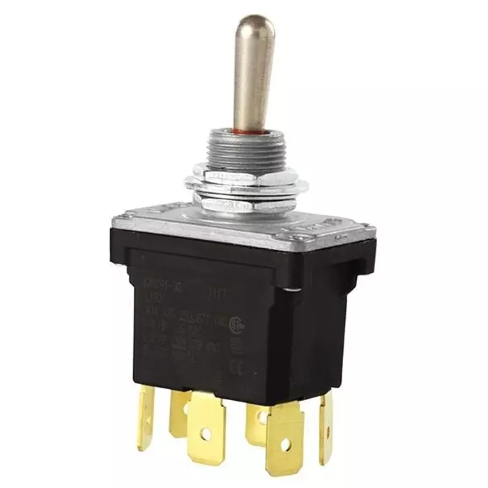 Honeywell Toggle Switch Non-Illuminated Quick Connect Termination 20 Amp Paddle Actuator 28 V DC, 32NT91-70