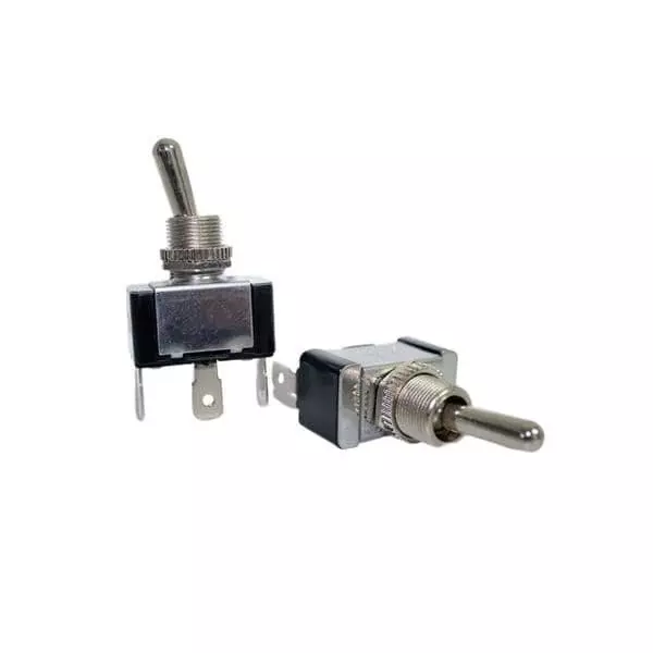 VCC Toggle Switch Non-Illuminated Quick Connect Termination, VTS-4-2Q3PPM-12SNN-0