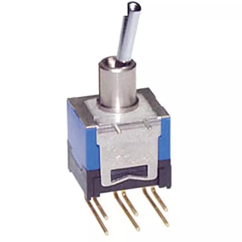 NKK SWITCHES Basic Lever Type Toggle Switch 2 Pole, D2-2022H